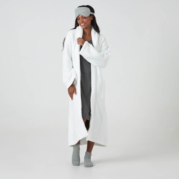 Kashwere Other - Kashwere Adult Robes - Signature Shawl Collar White Size S/M